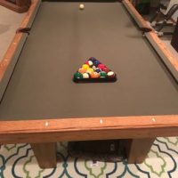 OLHAUSEN 8ft Slate Pool Table