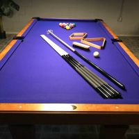 Olhausen 8' Pool Table With Extras (SOLD)