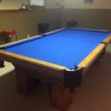 7' Solid Oak Pool Table For Sale